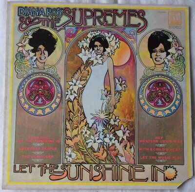 Diana Ross & The Supremes ●Let The Sunshine In ●1969 USA Vinyl LP ●MS689●VG+/VG+