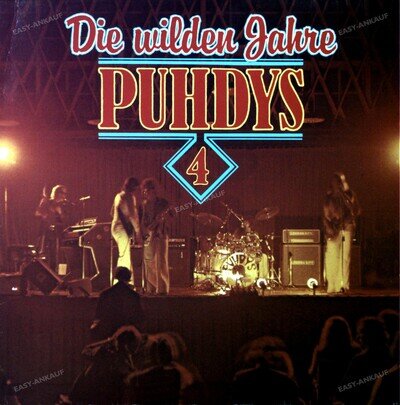 Puhdys - Puhdys 4 - Die Wilden Jahre LP (VG/VG) .
