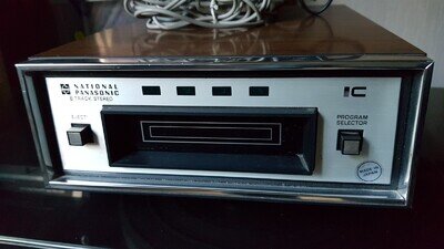 NATIONAL PANASONIC 8 Track STEREO Made In Japan
