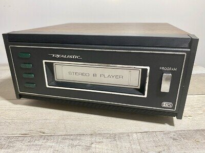 Nice Serviced Realistic Stereo 8 Track Player TR-168 Home Deck (See Video)