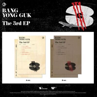 B.A.P BANG YONGGUK 3 3rd EP Album
