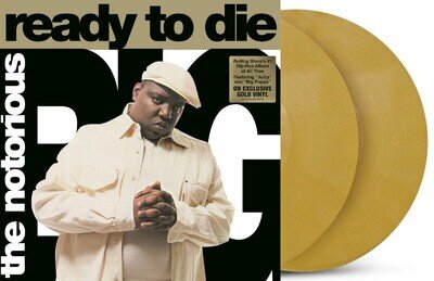 The NOTORIOUS B.I.G. LP x 2 Ready To Die DOUBLE GOLD VINYL Limited Ed NEW SEALED