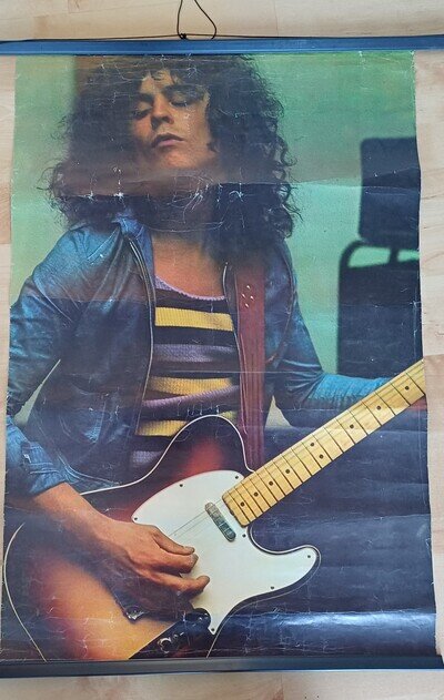 Original Vintage Marc Bolan Poster by Spud Murphy (offers considered)