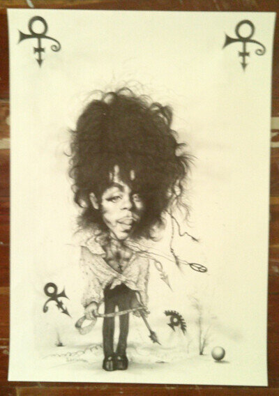 PRINCE - CARTOON POSTER