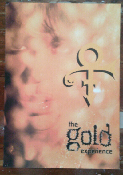 PRINCE - "THE GOLD EXPERIENCE" - US PROMO POSTER