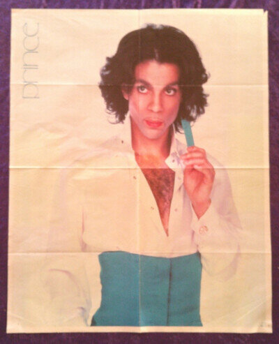 PRINCE - ''ALPHABET STREET" POSTER FROM MAGAZINE
