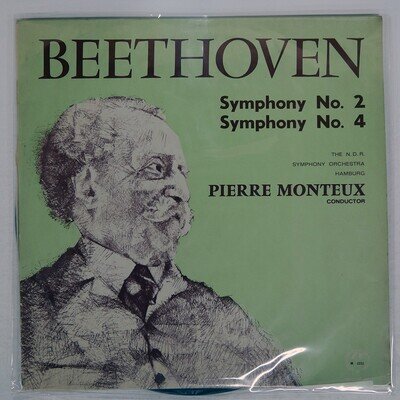 PIERRE MONTEUX BEETHOVEN SYMPH CONCERT HALL AM2332 UK LP