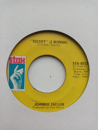 Johnnie Taylor - Testify (I Wonna), 7", (Vinyl)