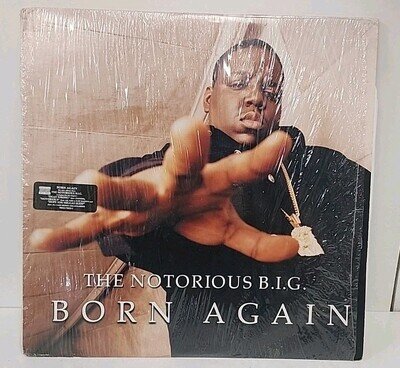THE NOTORIOUS - B.I.G " BORN AGAIN" PROMO 2LP 1999