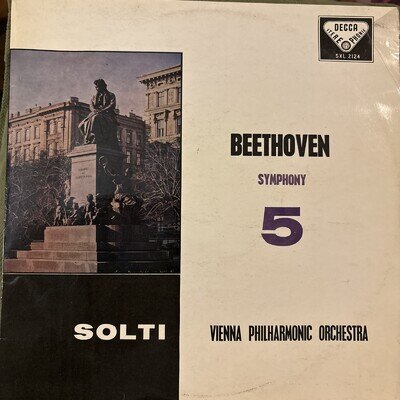Solti Beethoven Symphony No.5 In C Minor Vienna Philharmonic Orchestra SXL2124