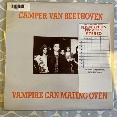CAMPER VAN BEETHOVEN - VAMPIRE CAN MATING - 1st PRESS VINYL LP - NEVER PLAYED!