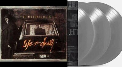 The Notorious B.I.G. Life After Death LP Album vinyl record limited silver 3 LP