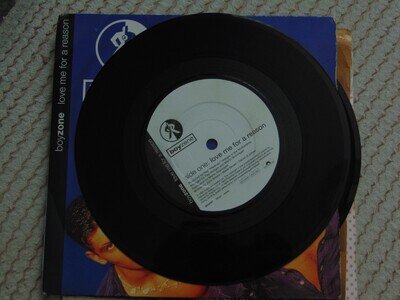 BOYZONE - LOVE ME FOR A REASON - 7" VINYL SINGLE
