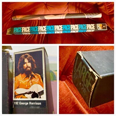 MEGA Rare original 1971 GEORGE HARRISON Vintage PACE large POSTER MINT BOX #192