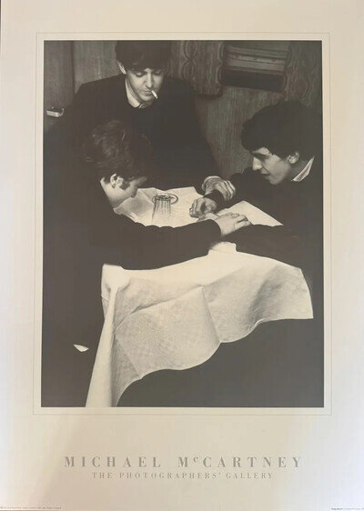 Mike McCartney The Beatles Ouija Board print