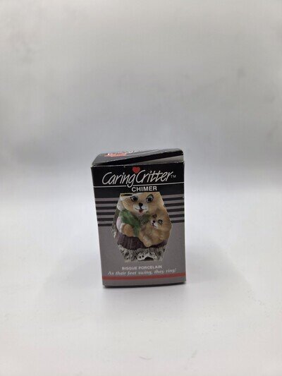 Caring Critter Chimer Mamma Bear Child Christmas Bell Tree Ornament