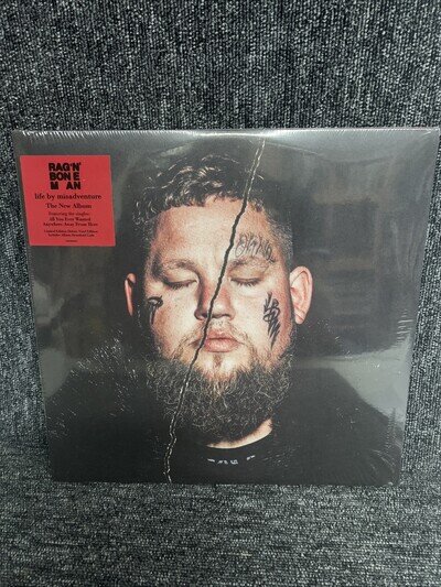 RAG'N'BONE MAN – LIFE BY MISADVENTURE DELUXE 2X COLOUR VINYL LP (NEW)
