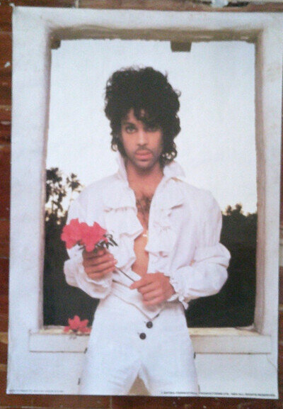 PRINCE - 'FLOWER" - UK COMMERCIAL - NON PROMO POSTER