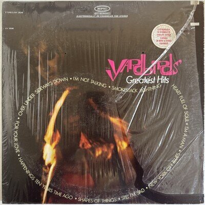 THE YARDBIRDS GREATEST HITS VINYL LP EPIC USA 1967 FIRST PRESS IN SHRINK WRAP