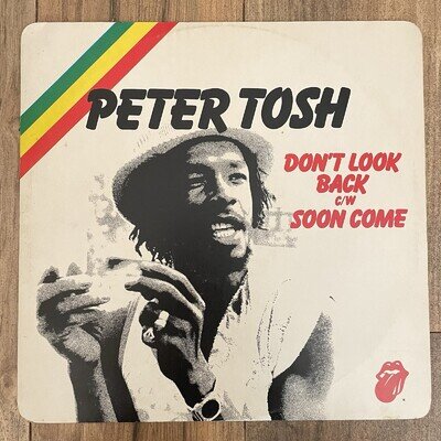Peter Tosh Don't Look Back 12" Roots Reggae Vinyl Single
