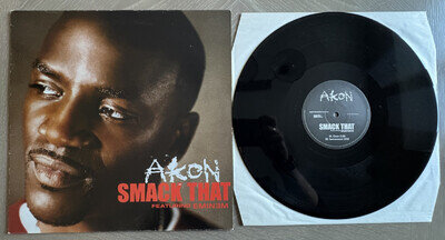 Akon - Smack That Ft Eminem 12'' Single Record Vinyl 2006 Universal