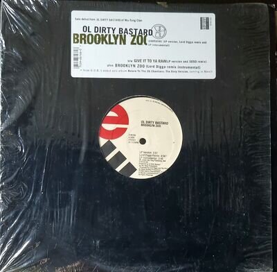Ol' Dirty Bastard Wu-tang Clan – Brooklyn Zoo / Give It To Ya Raw (Elektra) 1995