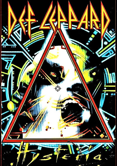 Def Leppard Concert Poster FREE SHIPPING 12"x18"