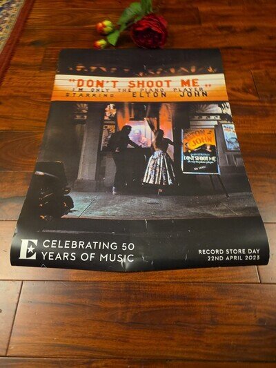 Elton John A2 2-Side Promo Poster “Don’t Shoot Me…” / “Honky Chateau” RSD2023