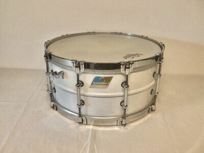 Vintage 70s Ludwig 14x6.5 Supraphonic LM402 Snare Drum 1976 w/ Upgraded DW Parts