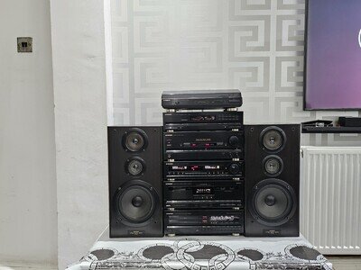 Pioneer 360z Z Series Stereo Stack System With Speakers Hi-Fi Separates.