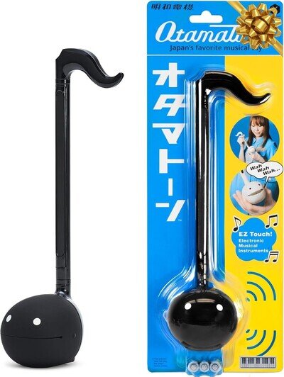 Otamatone Regular Black Japanese Electronic Musical Instrument | FAST SHIPPING✅