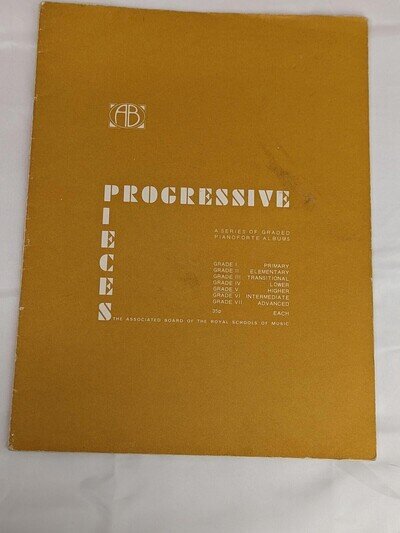 Progressive Pieces Pianoforte Higher Grade Book Music Sheet Musical Paperback