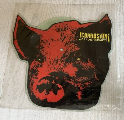 Corrosion of Conformity King of Rotten 7" vinyl record *shaped picture disc Doom