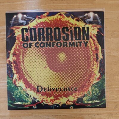 Corrosion Of Conformity-Deliverance Limited /400 Red & Orange Vinyl LP SEALED