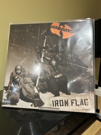 Wu-Tang Clan Iron Flag 2001 1st Press Double LP 12” Vinyl