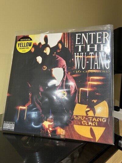 Wu-Tang Clan Enter the Wu-Tang (36 Chambers) (Vinyl) 12" Album Yellow Vinyl-Used