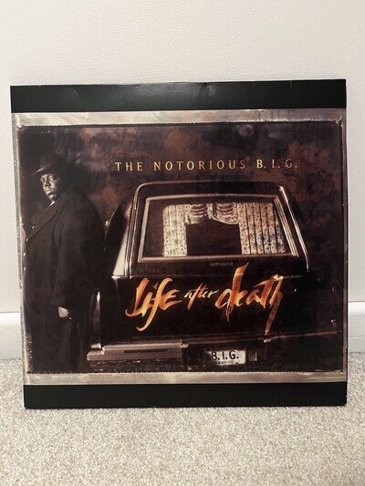The Notorious B.I.G. Life After Death LP Album vinyl record limited silver 3 LP