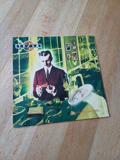 Tesla - Psychotic Supper (1991) Vinyl LP EX/VG+
