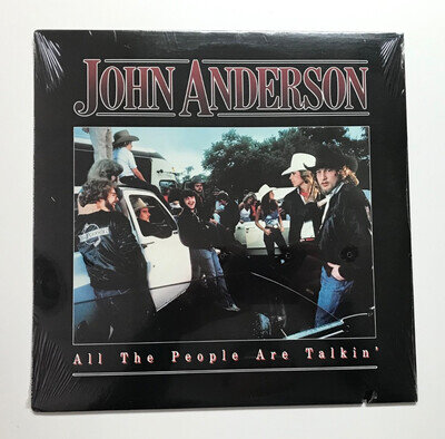 JOHN ANDERSON: All the People are Talkin' (Vinyl LP Record Sealed)