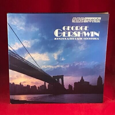 GEORGE GERSHWIN THE JOHN FOX ORCHESTRA 1973 UK Vinyl LP BBC EXCELLENT CONDITION