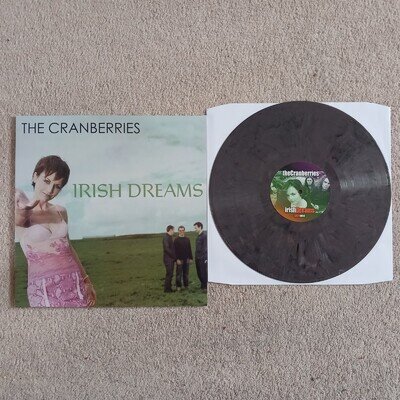 THE CRANBERRIES . IRISH DREAMS . MTV . ALBUM GREY LP VINYL RECORD . NEW