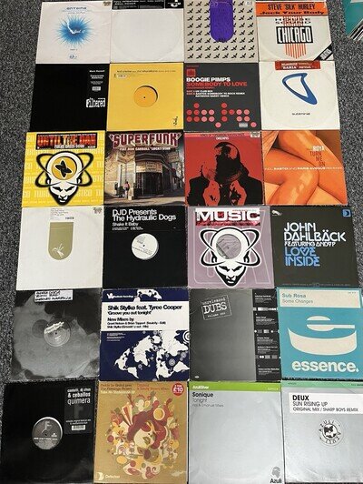 🔥24x Funky Soulful House Vinyl 12” Bundle – House , £9:99 Per Record VG+