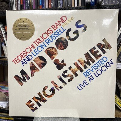 TEDESCHI TRUCKS + LEON RUSSELL - Mad Dogs & Englishmen NEW DOUBLE LIVE VINYL LP