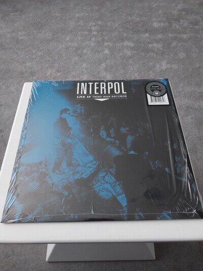 Interpol Live at Third Man Records (Vinyl) 12" Album