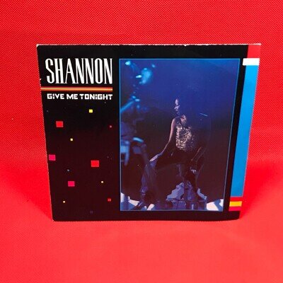 SHANNON Give Me Tonight 1984 UK 7" vinyl single 45 record Dub Version