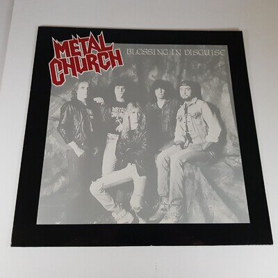 Metal Church – Blessing In Disguise - Vinyl EU 1st Press 1989 EX+/EX