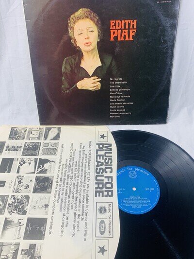 EDITH PIAF 12" VINYL ALBUM MFP 1396