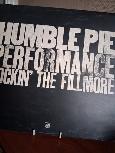 Humble Pie Performance: Rockin' The Fillmore 2xLP Album Vinyl Record