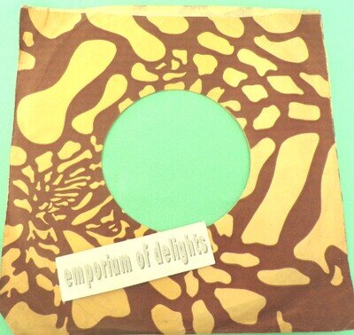 DOCTOR BIRD RECORDS Rare Reggae Original Vintage 7 inch vinyl Company Sleeve