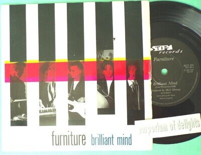 FURNITURE - Brilliant Mind 7 inch vinyl VG+